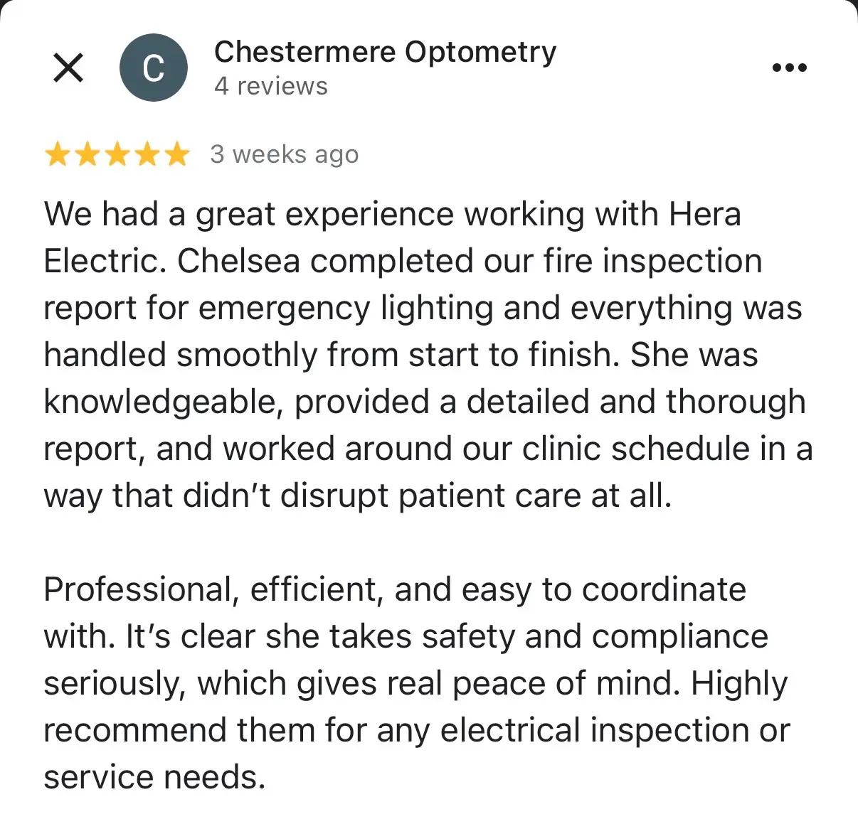 We do more than just residential! Hera Electric offers many services for commercial buildings including code compliance inspections. Let us take care of the rules and paperwork so you can focus on your own business! 👷🏼‍♀️

#googlereview #yycsmallbusiness #electrician #contractor #yycelectrician